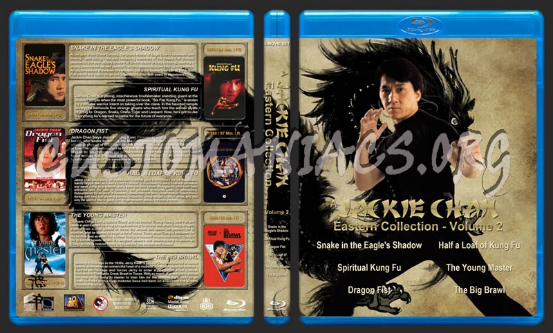 A Jackie Chan Eastern Collection - Volume 2 blu-ray cover