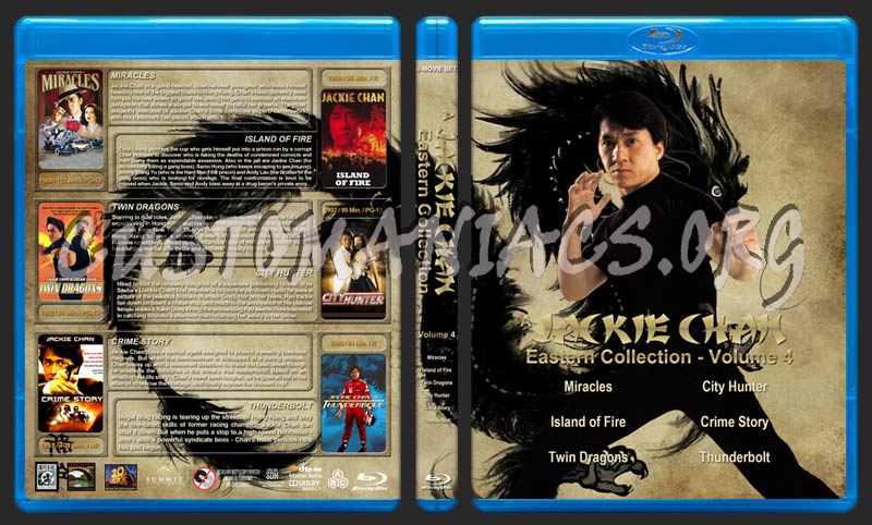 A Jackie Chan Eastern Collection - Volume 4 blu-ray cover