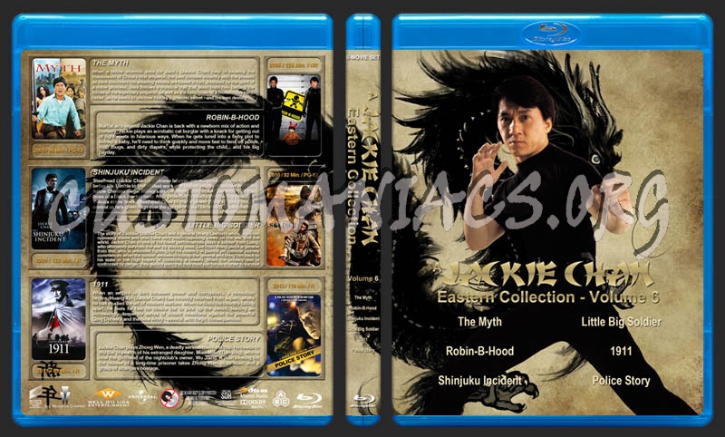 A Jackie Chan Eastern Collection - Volume 6 blu-ray cover