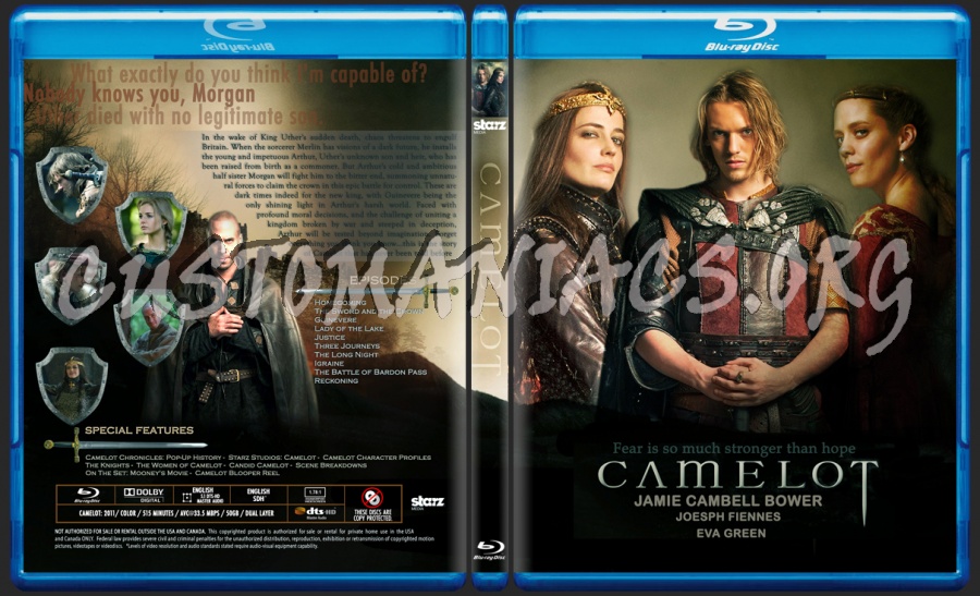 Camelot blu-ray cover