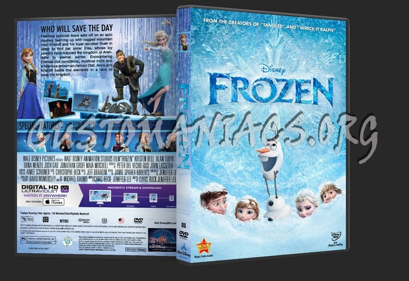 Frozen dvd cover