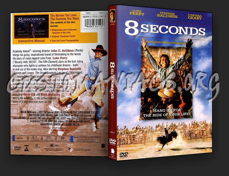 8 Seconds dvd cover