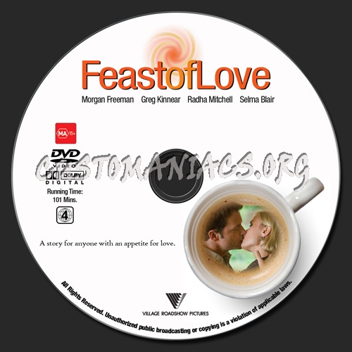 Feast Of Love dvd label