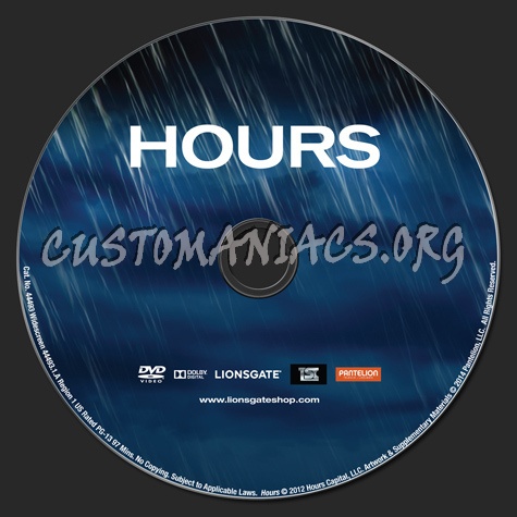 Hours dvd label