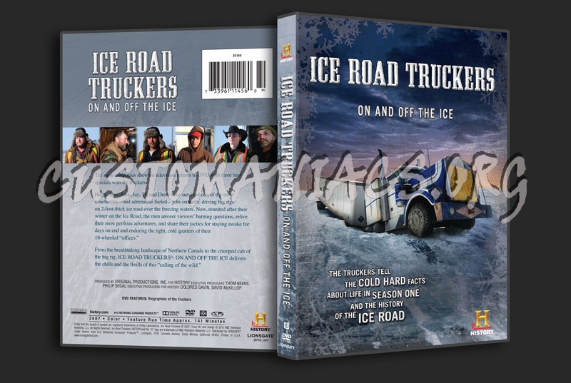 Ice Road Truckers On and Off the Ice dvd cover