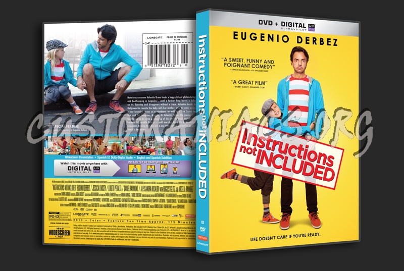 Instructions Not Included dvd cover