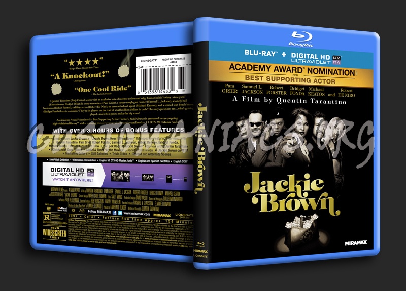 Jackie Brown blu-ray cover