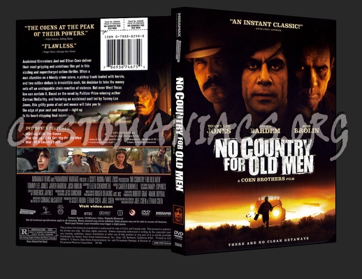 No Country For Old Men dvd cover