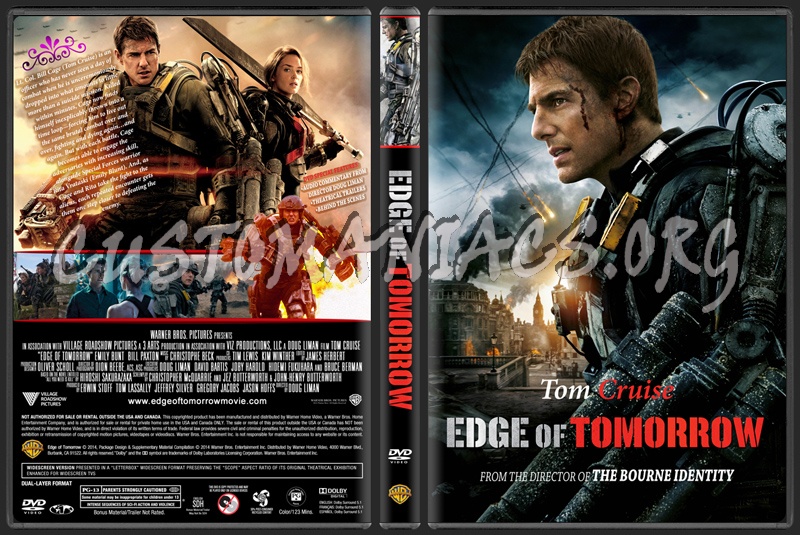 Edge of Tomorrow dvd cover