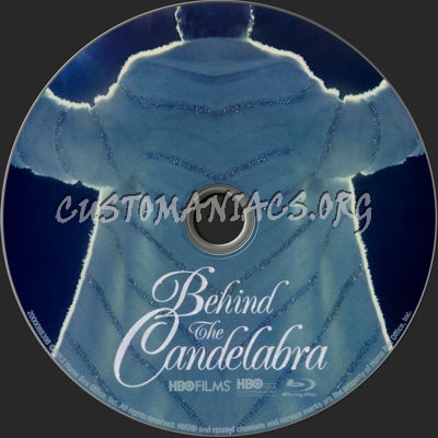 Behind the Candelabra blu-ray label
