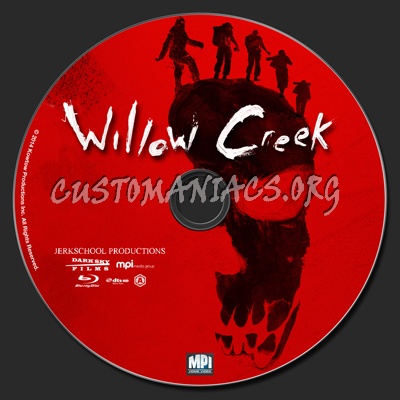 Willow Creek blu-ray label