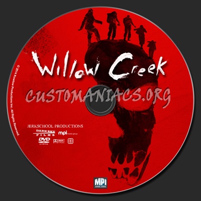 Willow Creek dvd label
