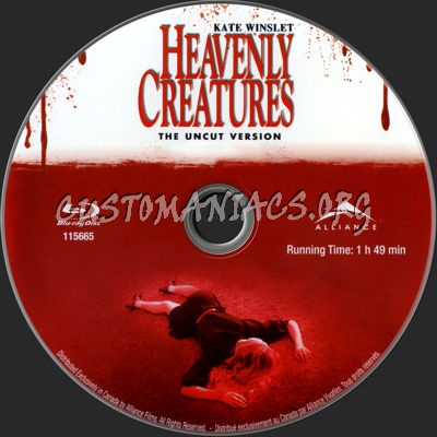 Heavenly Creatures blu-ray label