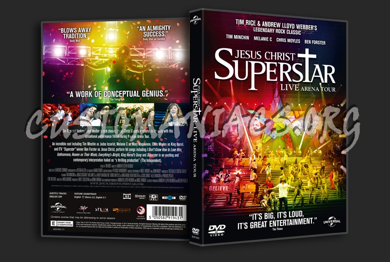 Jesus Christ Superstar Live Arena Tour dvd cover