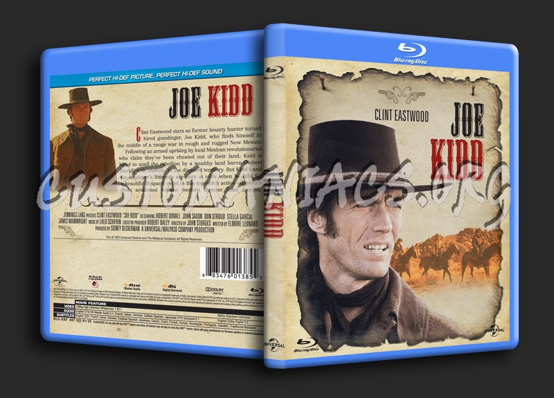 Joe Kidd blu-ray cover