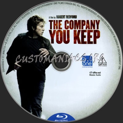 The Company You Keep blu-ray label