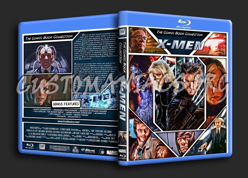 X-Men blu-ray cover