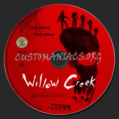 Willow Creek blu-ray label