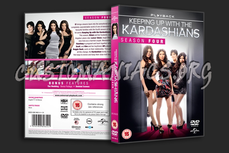 Keeping Up with the Kardashians Season 4 dvd cover