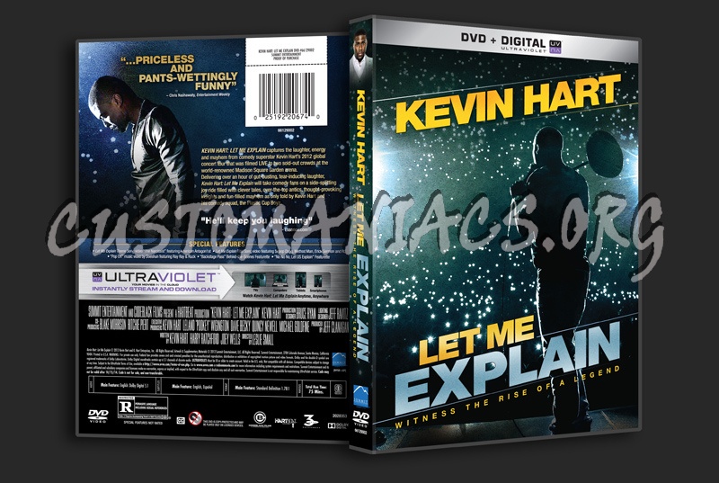 Kevin Hart Let Me Explain dvd cover