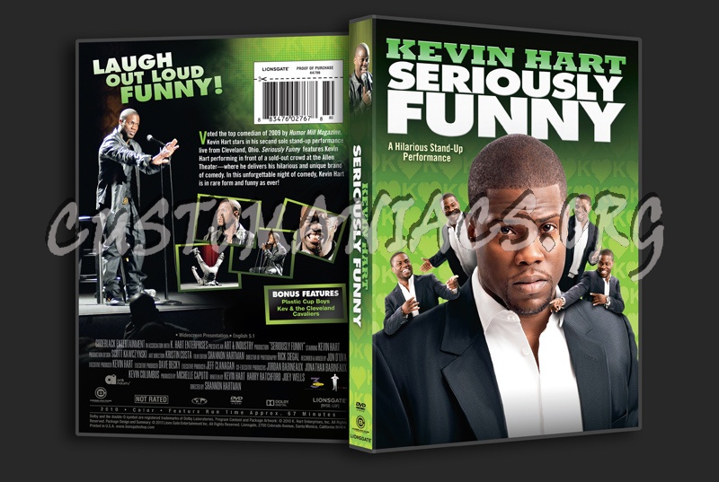 Kevin Hart Seriously Funny dvd cover