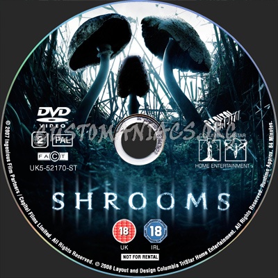Shrooms dvd label