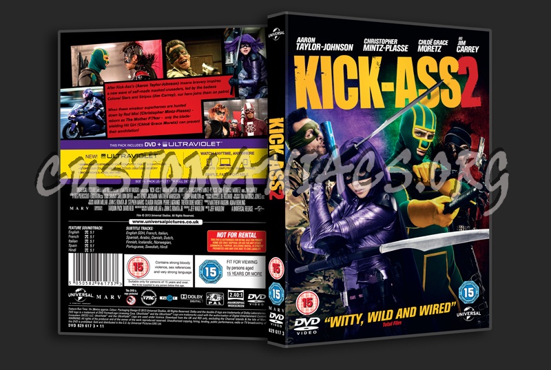 Kick-Ass 2 dvd cover
