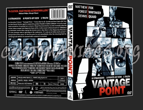 Vantage Point dvd cover