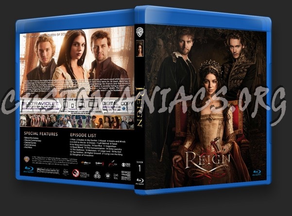 Reign Season 1 blu-ray cover