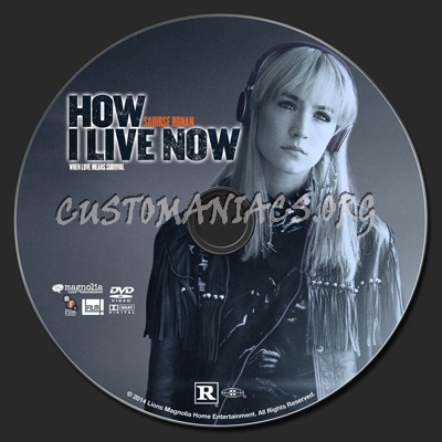 How I Live Now dvd label