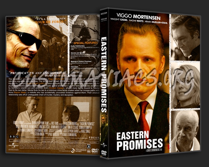 Eastern Promises dvd cover