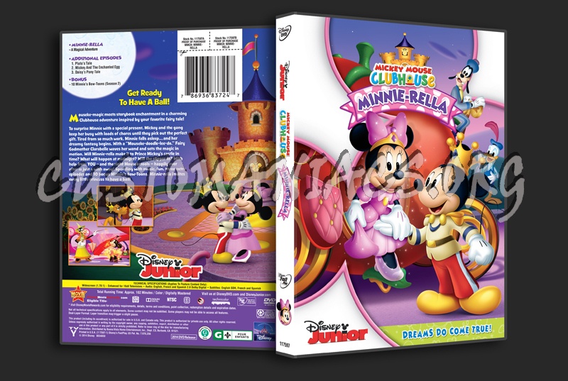 Mickey Mouse Clubhouse Minnie-Rella dvd cover