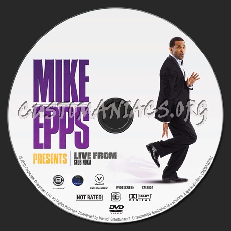 Mike Epps Presents Live From Club Nokia dvd label