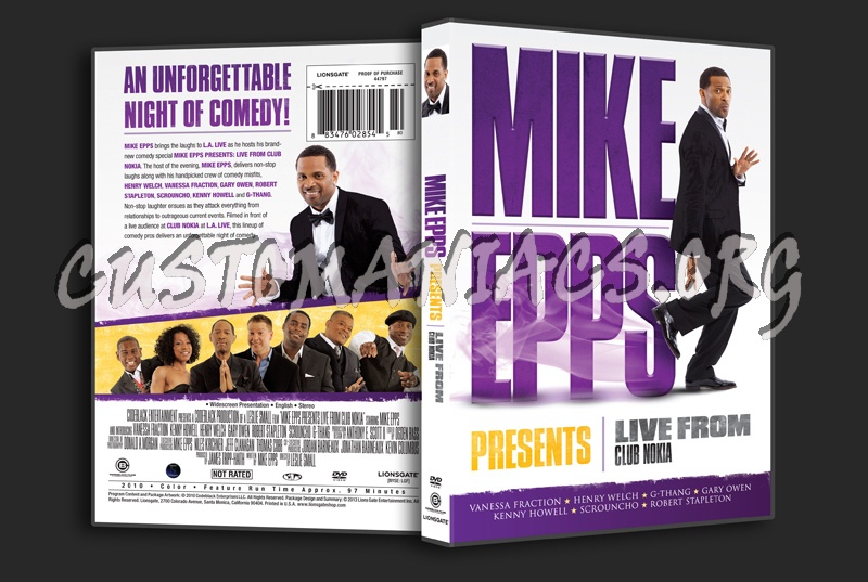 Mike Epps Presents Live From Club Nokia dvd cover