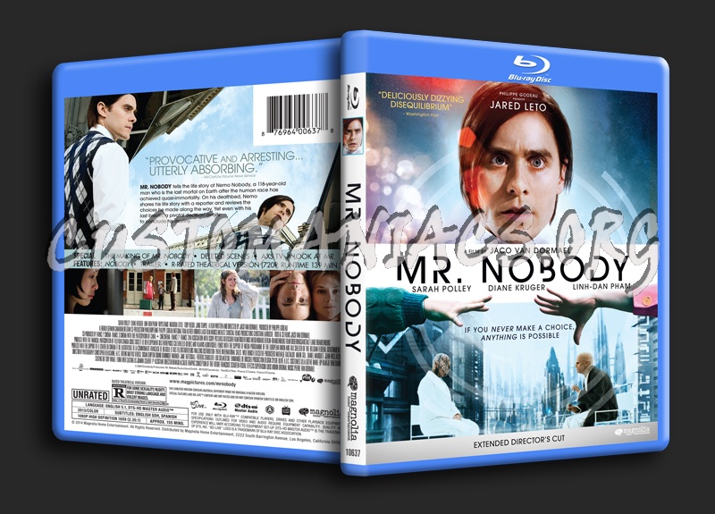 Mr. Nobody blu-ray cover