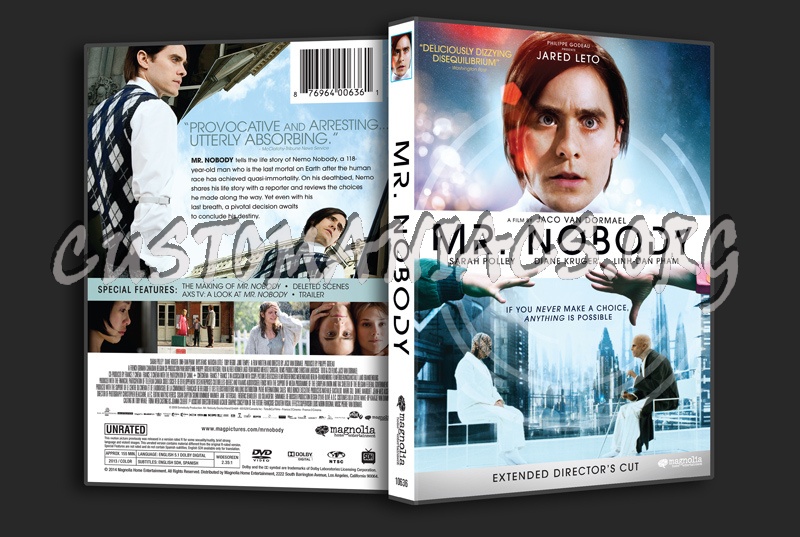 Mr. Nobody dvd cover