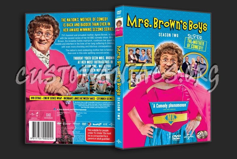 Mrs. Brown's Boys Season 2 dvd cover