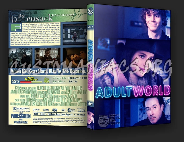 Adult World dvd cover