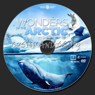 Wonders Of The Arctic dvd label