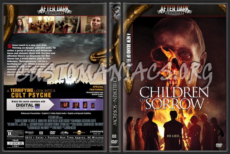 Children Of Sorrow dvd cover