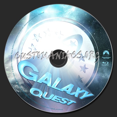 Galaxy Quest blu-ray label