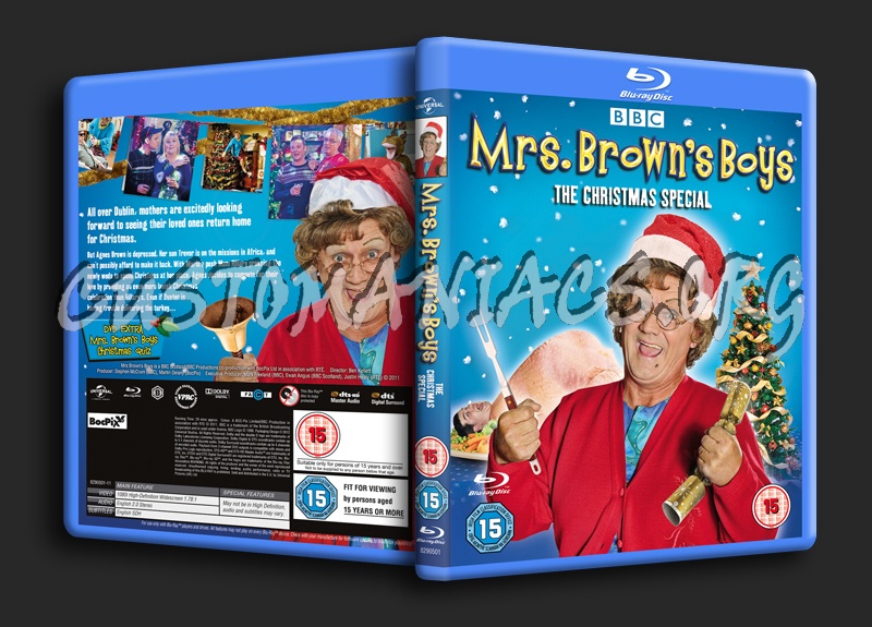 Mrs Brown's Boys The Christmas Special blu-ray cover