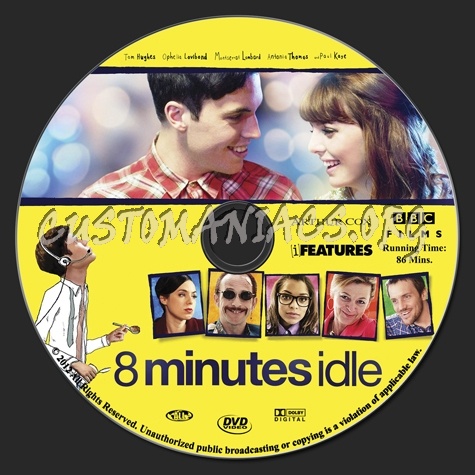 8 Minutes Idle dvd label