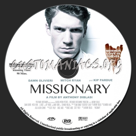 Missionary dvd label