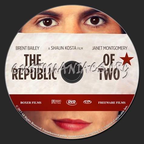 The Republic Of Two dvd label