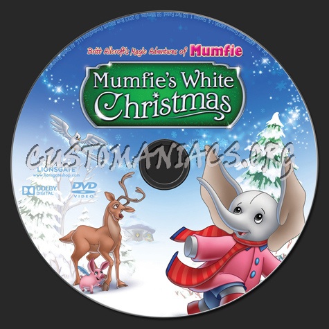 Mumfie's White Christmas dvd label