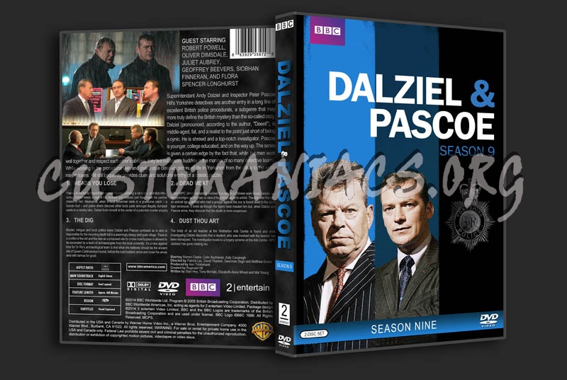 Dalziel & Pascoe - Season 9 dvd cover
