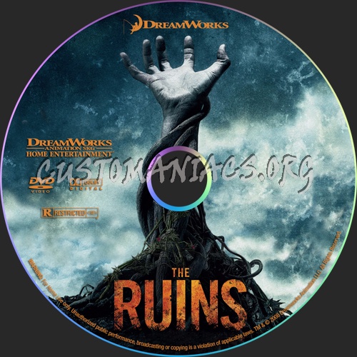 The Ruins dvd label