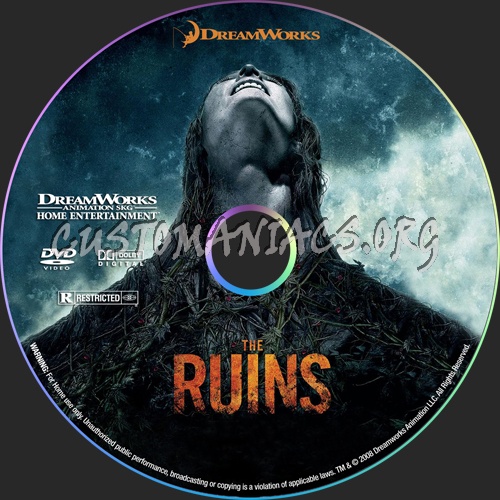 The Ruins dvd label