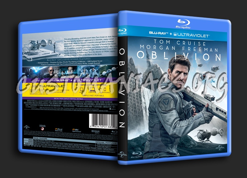 Oblivion blu-ray cover